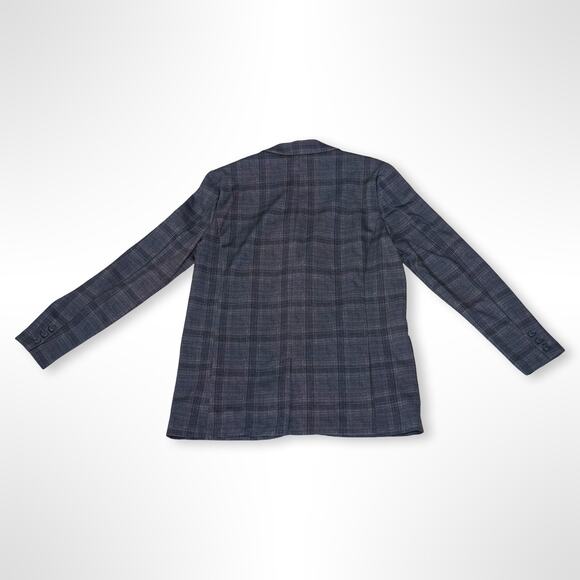 Liverpool LA Knit Blazer - Men's Large - Blue Plaid NWOT - Picture 4 of 4